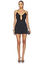 view 1 of 4 MINIVESTIDO AVANI in Black