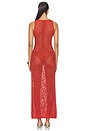 view 3 of 4 MAXIVESTIDO ARIYA in Rust Metallic