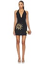 view 1 of 4 MINIVESTIDO YASMINA in Black
