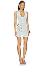 view 2 of 4 MINIVESTIDO YASMINA in Sky Blue