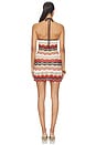 view 3 of 4 MINIVESTIDO VERNANZA in Orange Multi