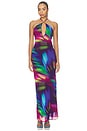 view 1 of 3 MAXIVESTIDO MIRAE in Tuscan Purple