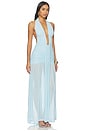 view 2 of 4 ROBE MAXI ADRIANNA in Aqua