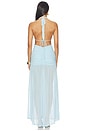 view 3 of 4 ROBE MAXI ADRIANNA in Aqua