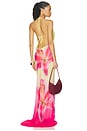 view 3 of 4 MAXIVESTIDO JULIANA in Pink Lily