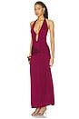 view 2 of 4 MAXIVESTIDO AYELLA in Berry