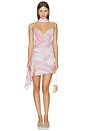 view 1 of 4 MINIVESTIDO DE CUELLO REDONDO ALORA  in Camino Pink