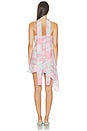 view 4 of 4 MINIVESTIDO DE CUELLO REDONDO ALORA  in Camino Pink