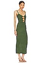 view 2 of 3 Normani Midi Dress in Olive