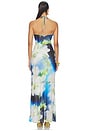 view 3 of 3 VESTIDO MIRAE in Waterlily Blue