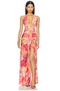 view 1 of 4 ROBE ADRIANNA in Kiara Peach