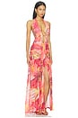 view 2 of 4 ROBE ADRIANNA in Kiara Peach