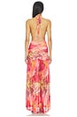 view 3 of 4 ROBE ADRIANNA in Kiara Peach