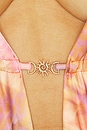 view 4 of 4 ROBE ADRIANNA in Kiara Peach