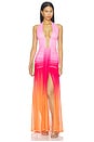 view 1 of 4 ROBE ADRIANNA  in Tropicale Ombre