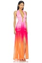 view 2 of 4 ROBE ADRIANNA  in Tropicale Ombre