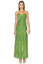 view 1 of 4 Lyssa Cowl Cross Back Maxi Dress in Palm