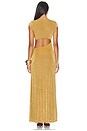 view 4 of 4 VESTIDO MAXI CUELLO BARCO MAYLA  in Ginger
