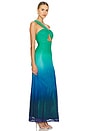 view 2 of 3 ROBE MAXI KYREE in Marine Ombre