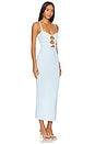 view 2 of 4 VESTIDO NORMANI MIDI in Ice Blue