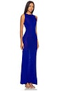 view 3 of 5 VESTIDO ADRINA MAXI in Azure