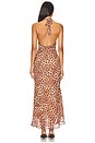 view 3 of 3 VESTIDO TENAYA MAXI in Leopard