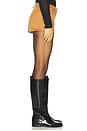 view 2 of 6 Zaela Mini Shorts in Tan