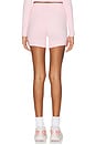 view 5 of 6 Zen Contour Bike Shorts in Ballet Pink