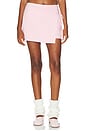 view 2 of 7 Katia Wrap Side Tie Skort in Ballet Pink