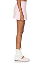view 4 of 7 Katia Wrap Side Tie Skort in Ballet Pink