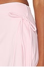 view 8 of 7 Katia Wrap Side Tie Skort in Ballet Pink