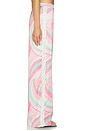 view 3 of 6 Milani Relaxed Satin Pant in Camino Pink