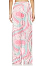 view 4 of 6 Milani Relaxed Satin Pant in Camino Pink
