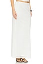 view 2 of 6 Orlean Maxi Skirt in White