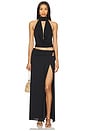 view 6 of 7 Farley Maxi Skirt in Black