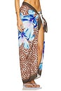 view 2 of 6 Ibiza Sarong in Bimini Blue