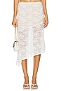 view 1 of 6 Ava Midi Skirt in White