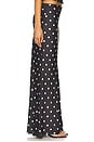 view 3 of 6 Blaine Maxi Skirt in Black Polka
