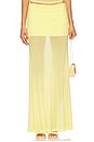 view 1 of 6 x REVOLVE Meila Maxi Skirt in Lemon