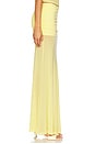 view 3 of 6 x REVOLVE Meila Maxi Skirt in Lemon