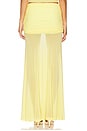view 4 of 6 x REVOLVE Meila Maxi Skirt in Lemon
