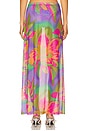 view 4 of 6 Miami Maxi Skirt in Diaz Iris