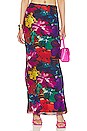 view 1 of 4 Zarela Maxi Skirt in Black Floral