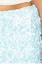 view 6 of 6 Orion Mini Skirt in Blue Sequin