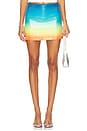 view 1 of 6 Ophira Mini Skirt in Sunrise Ombre