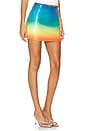 view 2 of 6 Ophira Mini Skirt in Sunrise Ombre