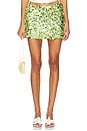view 1 of 6 Idalia Mini Skirt in Green Sequin