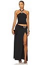 view 5 of 6 Indiana Maxi Skirt in Black