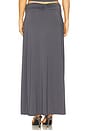 view 4 of 6 Indiana Maxi Skirt in Slate