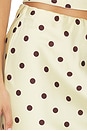 view 6 of 6 JUPE BLAINE in Lemon & Chocolate Polka Dot